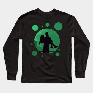 Romantic green bubble Long Sleeve T-Shirt